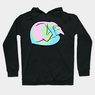 Polysexual Pride Cozy Kitty Hoodie